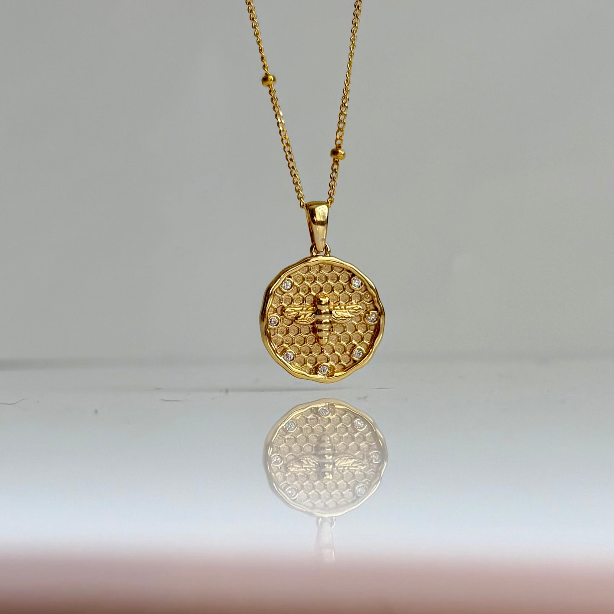 Honey Bee Necklace