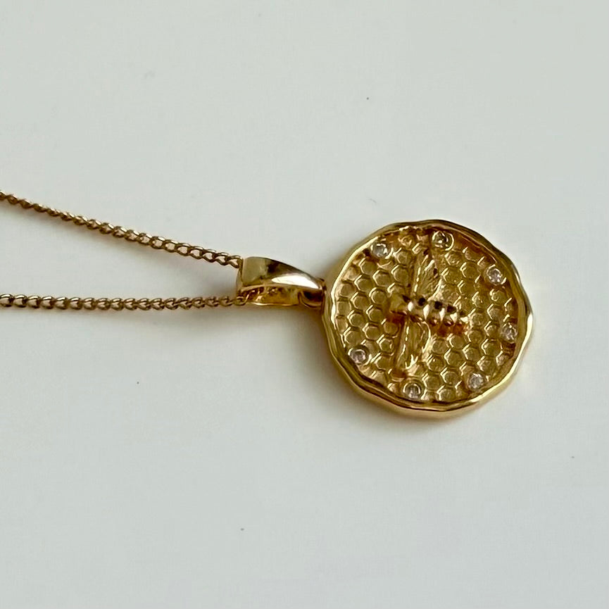 Honey Bee Necklace