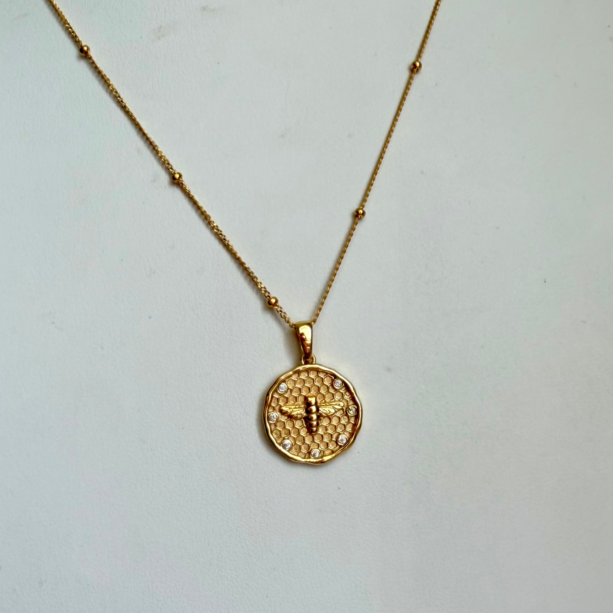 Honey Bee Necklace