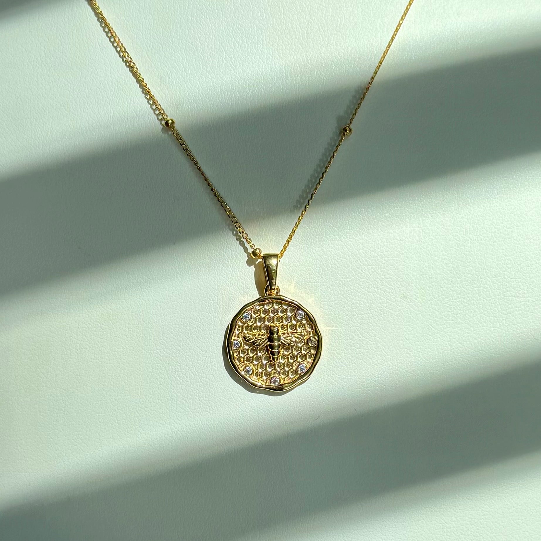 Honey Bee Necklace