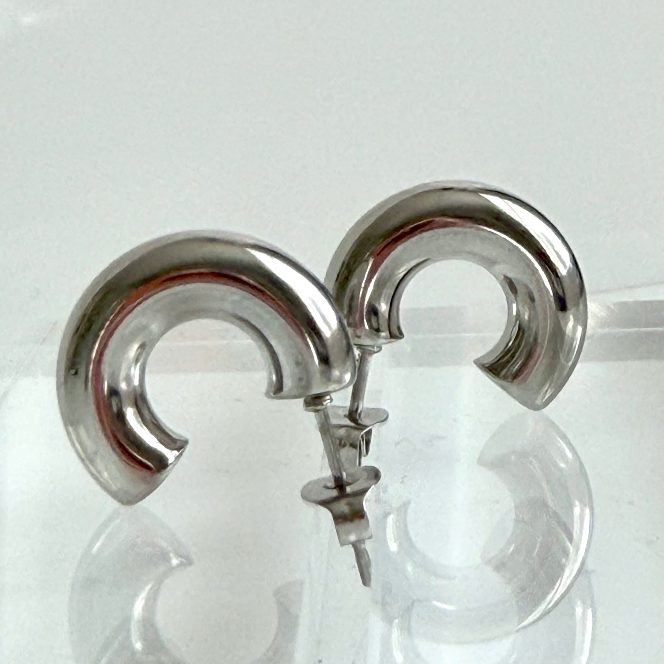 Chunky Stainless Steel Hoop
