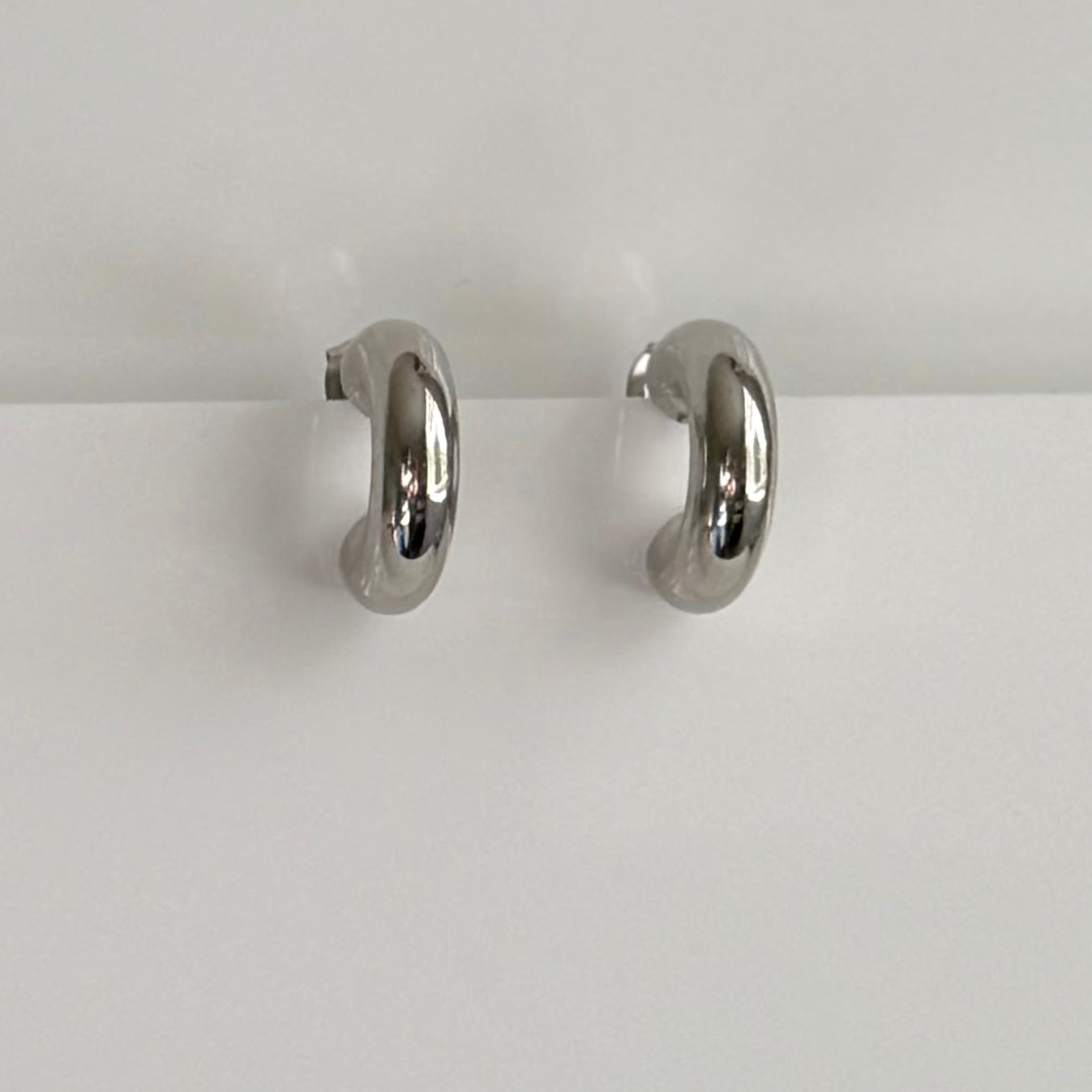 Chunky Stainless Steel Hoop