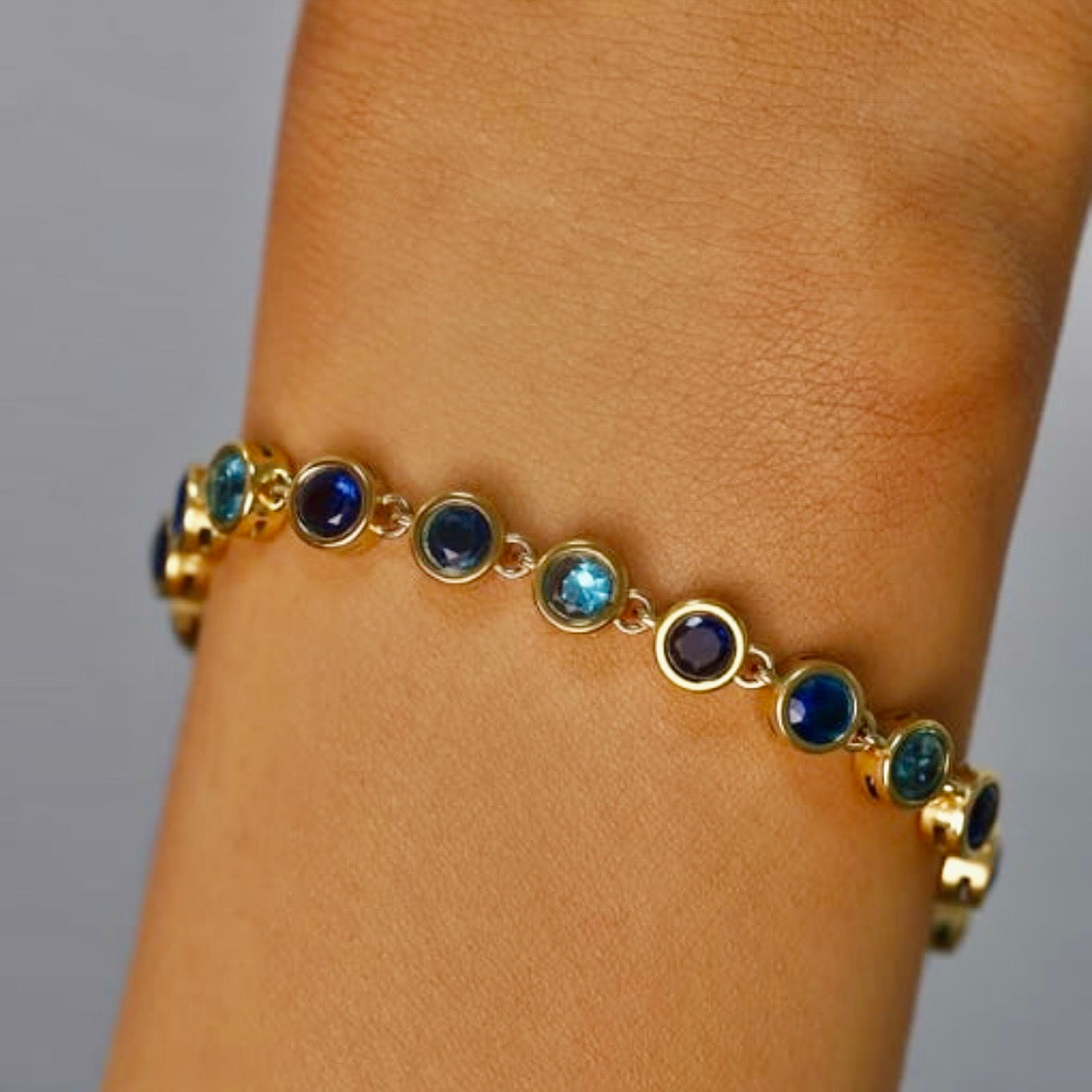 Shades of Blue Bracelet