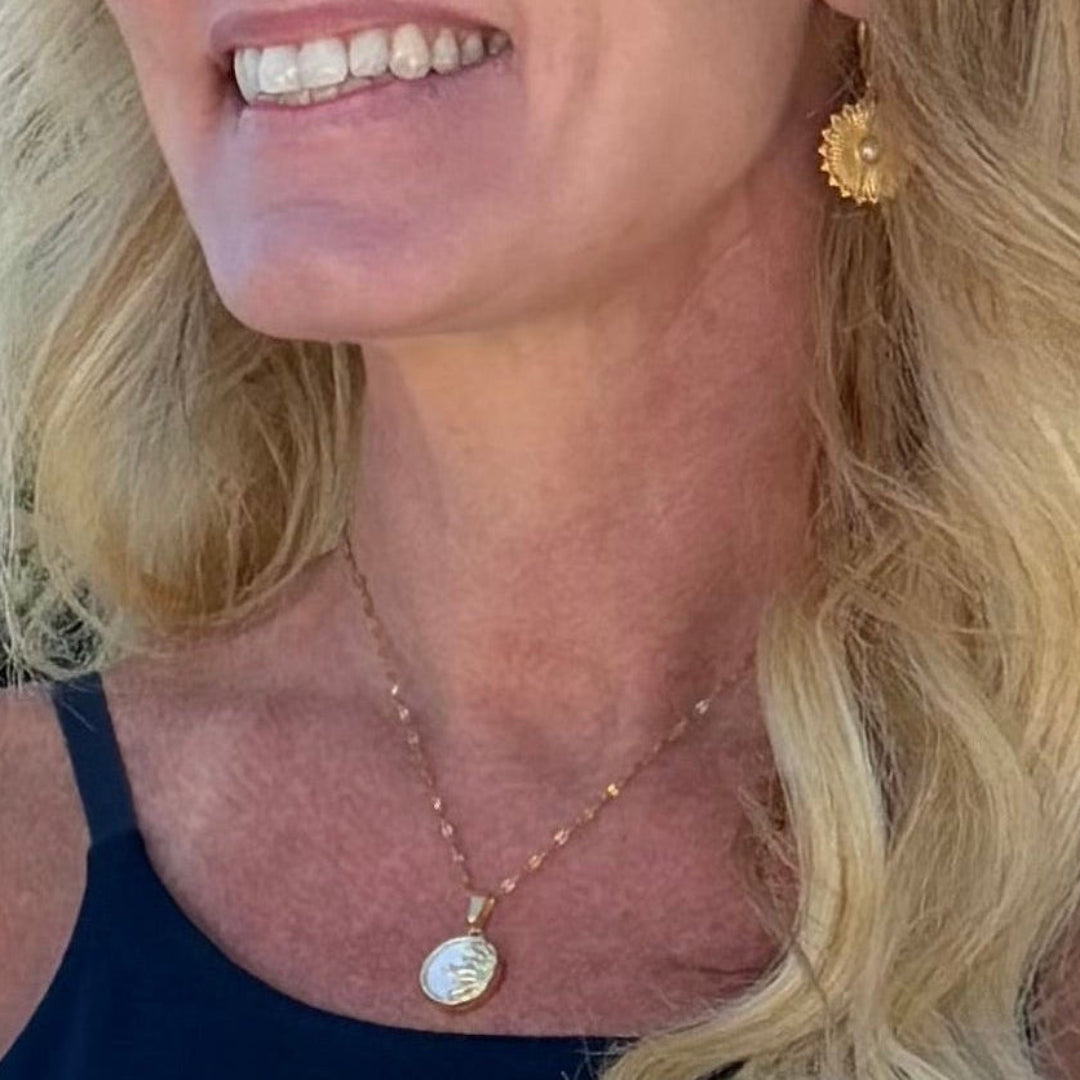 Grecian Sun Necklace