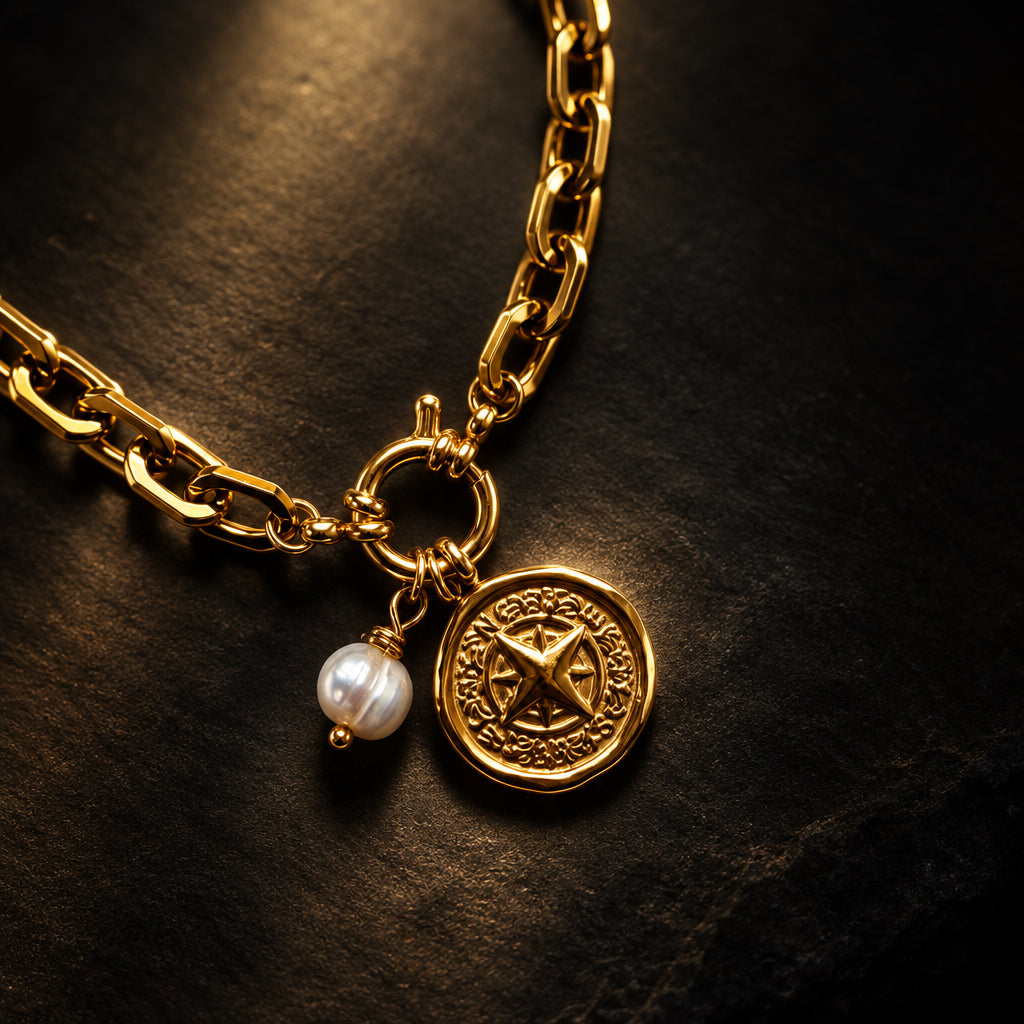 Compass Toggle Bracelet