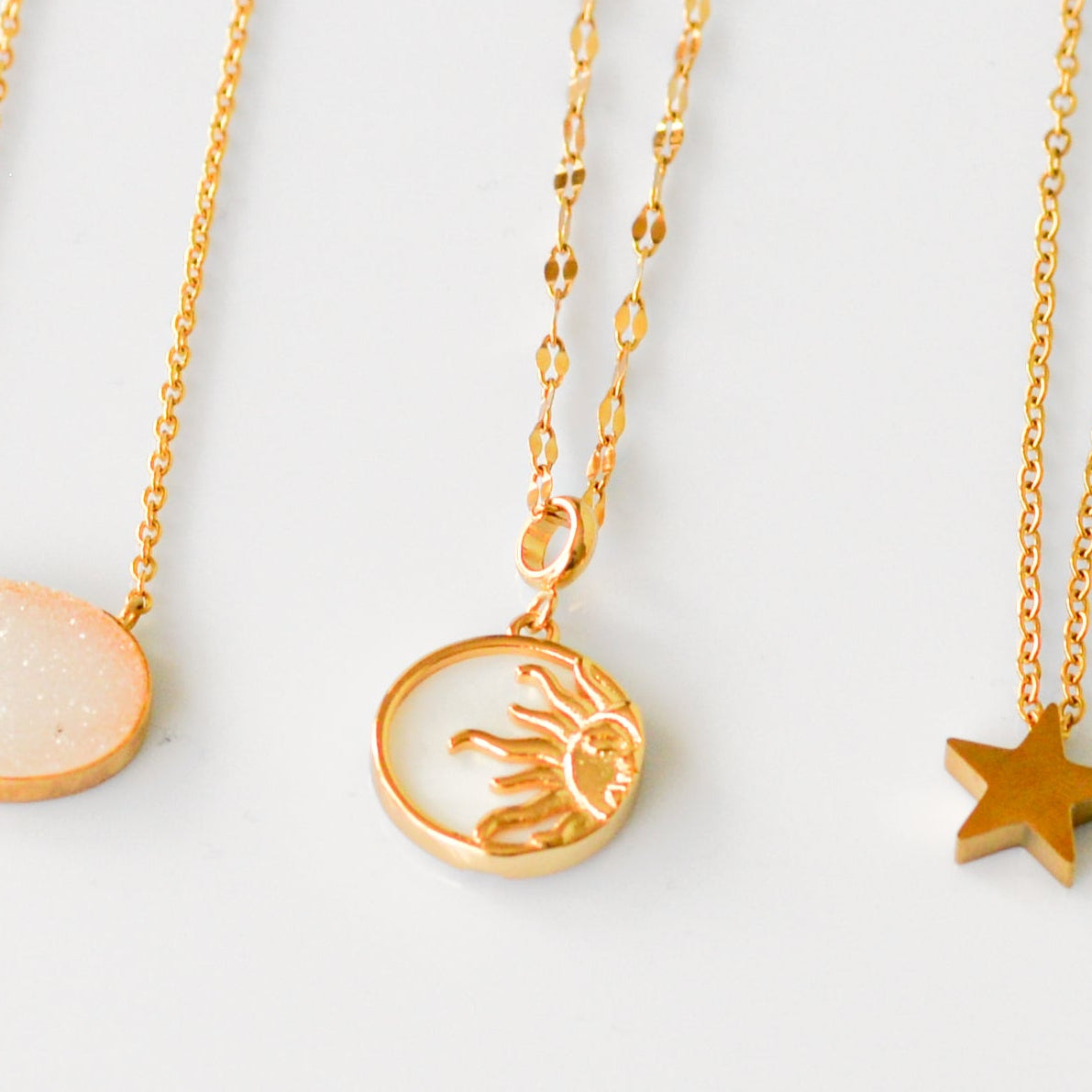 Grecian Sun Necklace