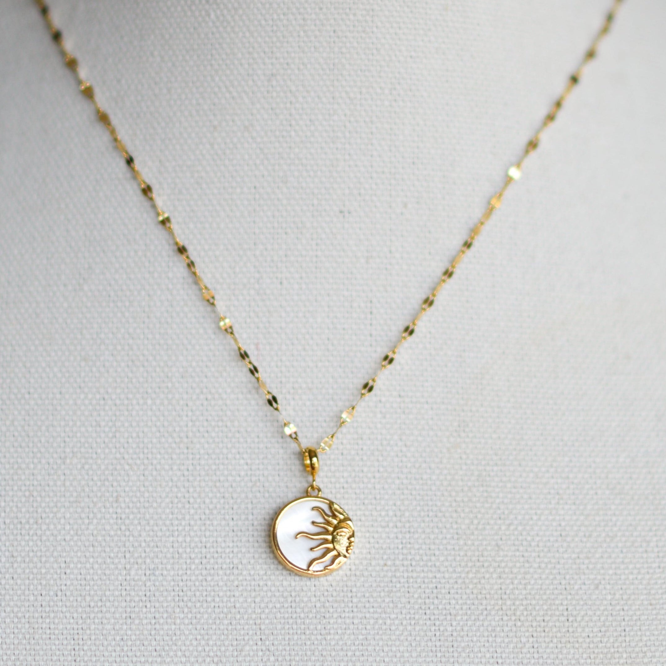 Grecian Sun Necklace