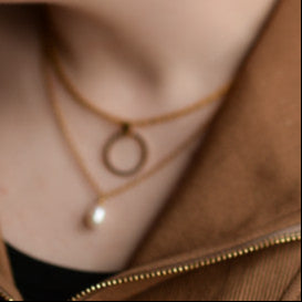 Open Circle Necklace