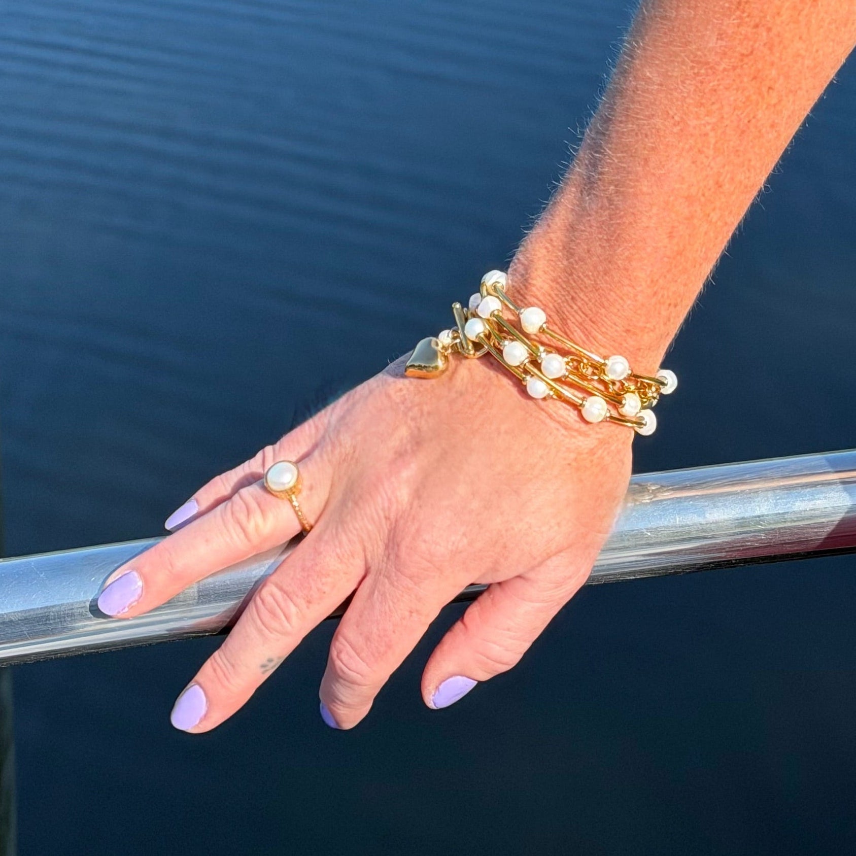 Pearl Wrap Bracelet