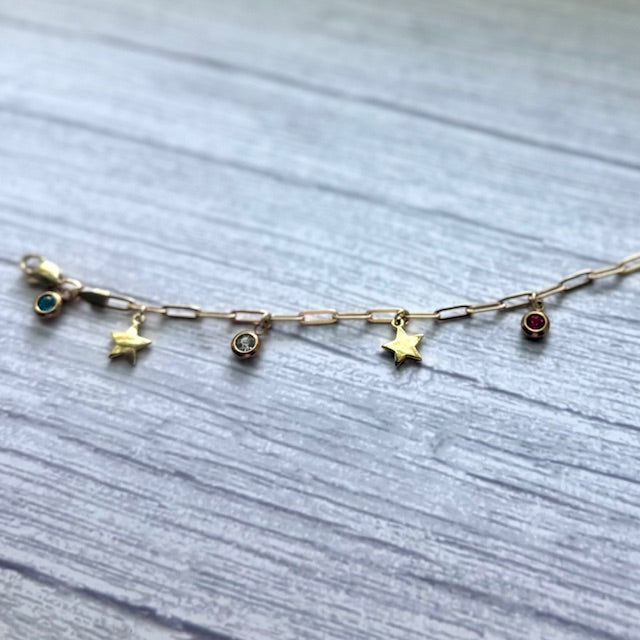 Wish Bracelet - Personalized Charms