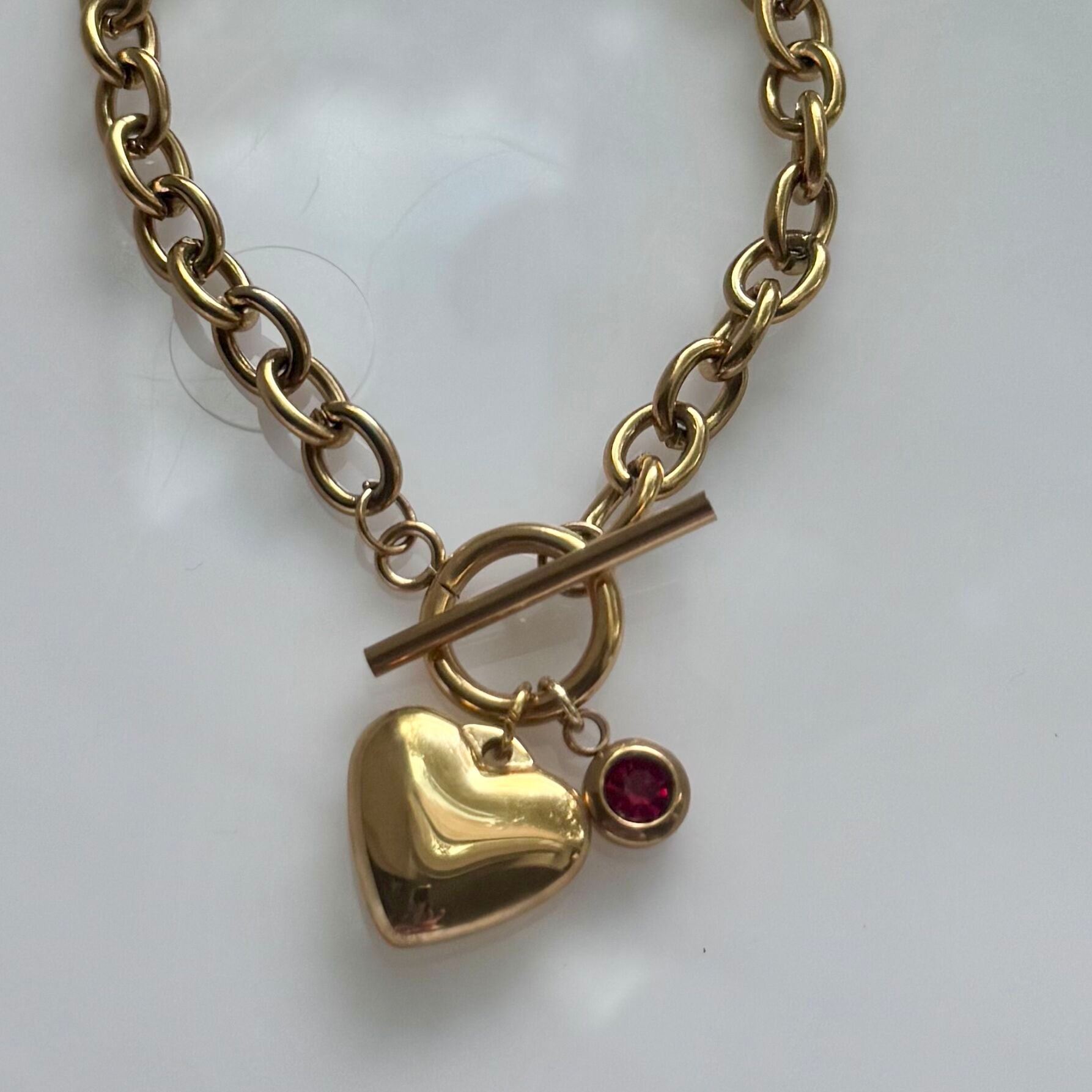 Heart Toggle Bracelet