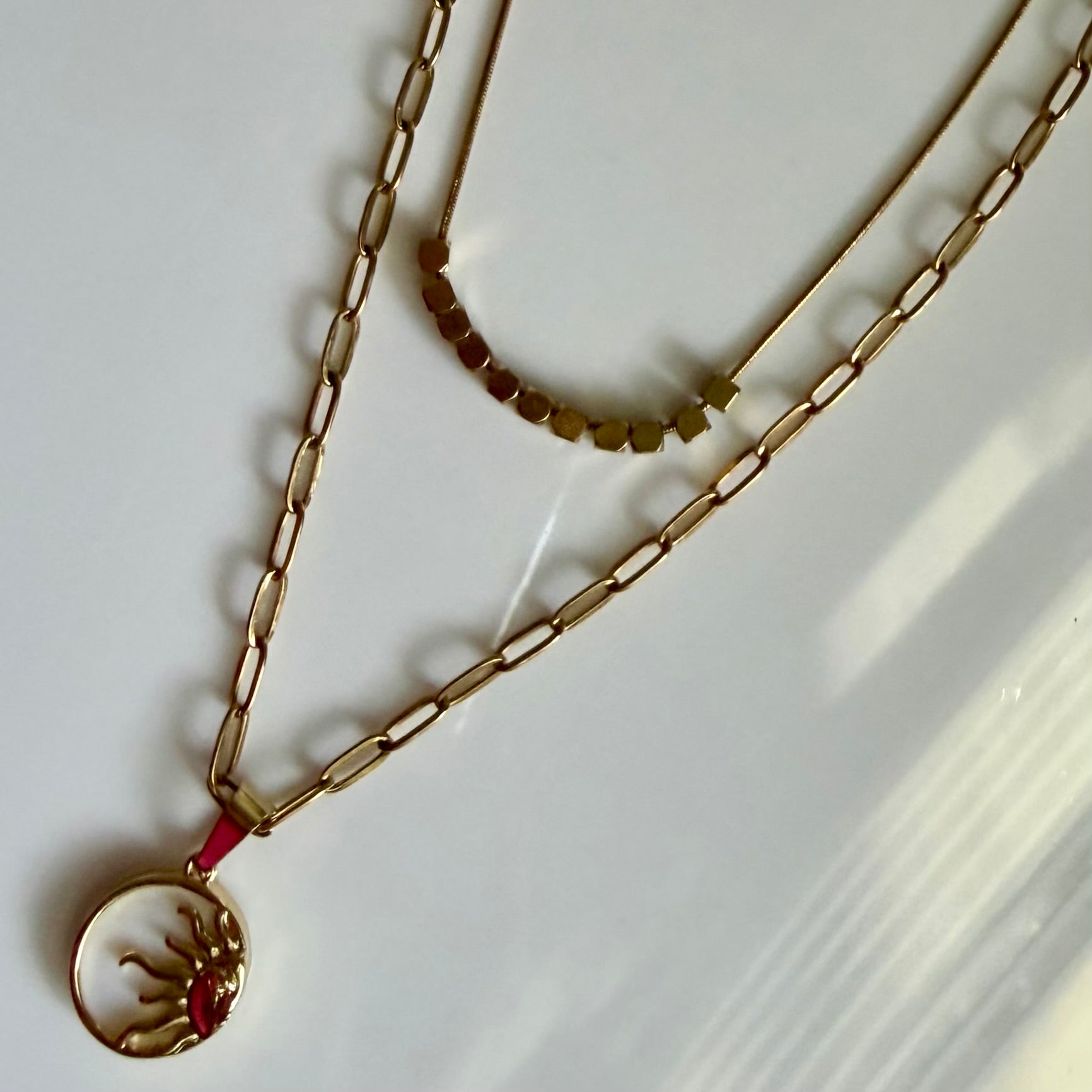 Golden Shimmer Necklace