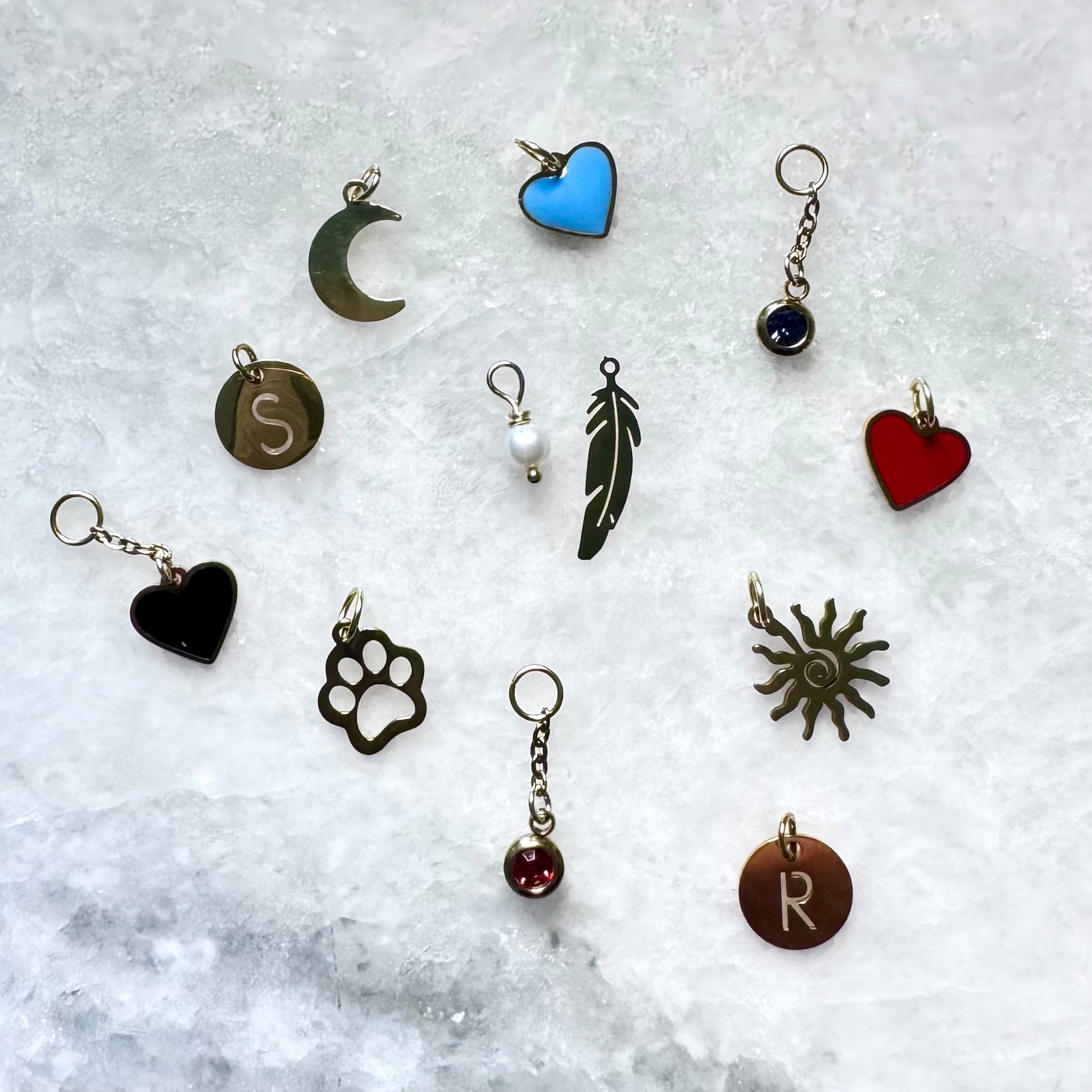 Additional Charms for Charm Story Necklace