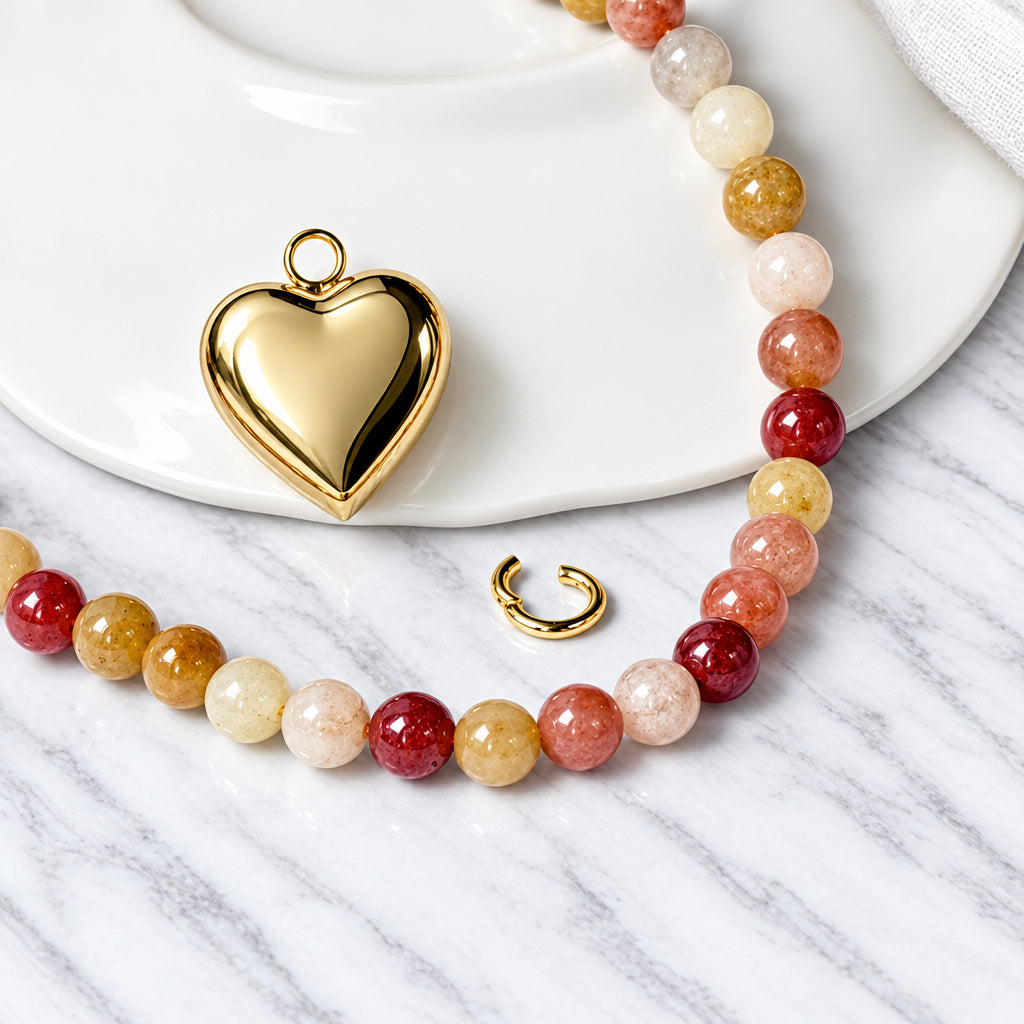 Boho Heart Necklace