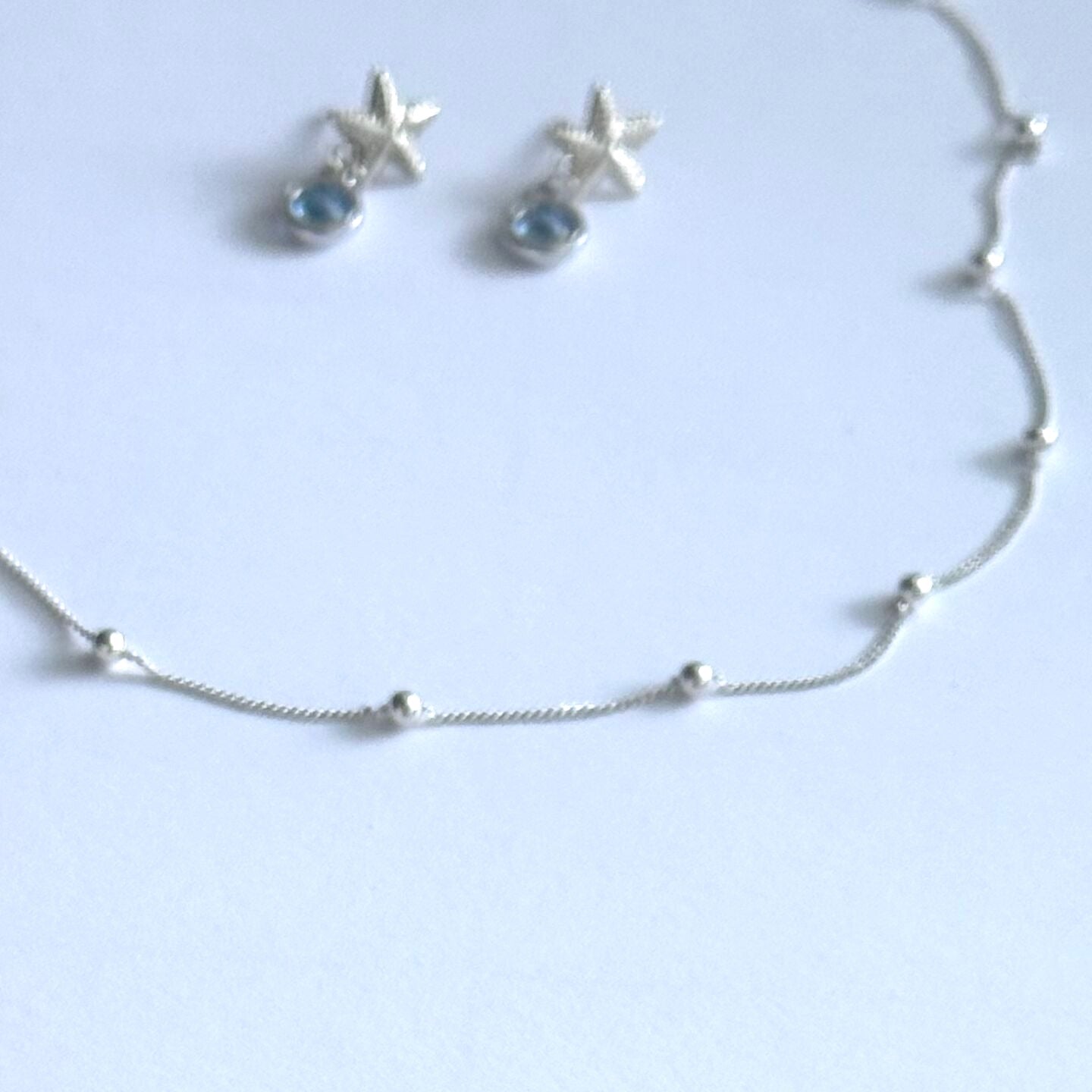 Silver Bead Necklace