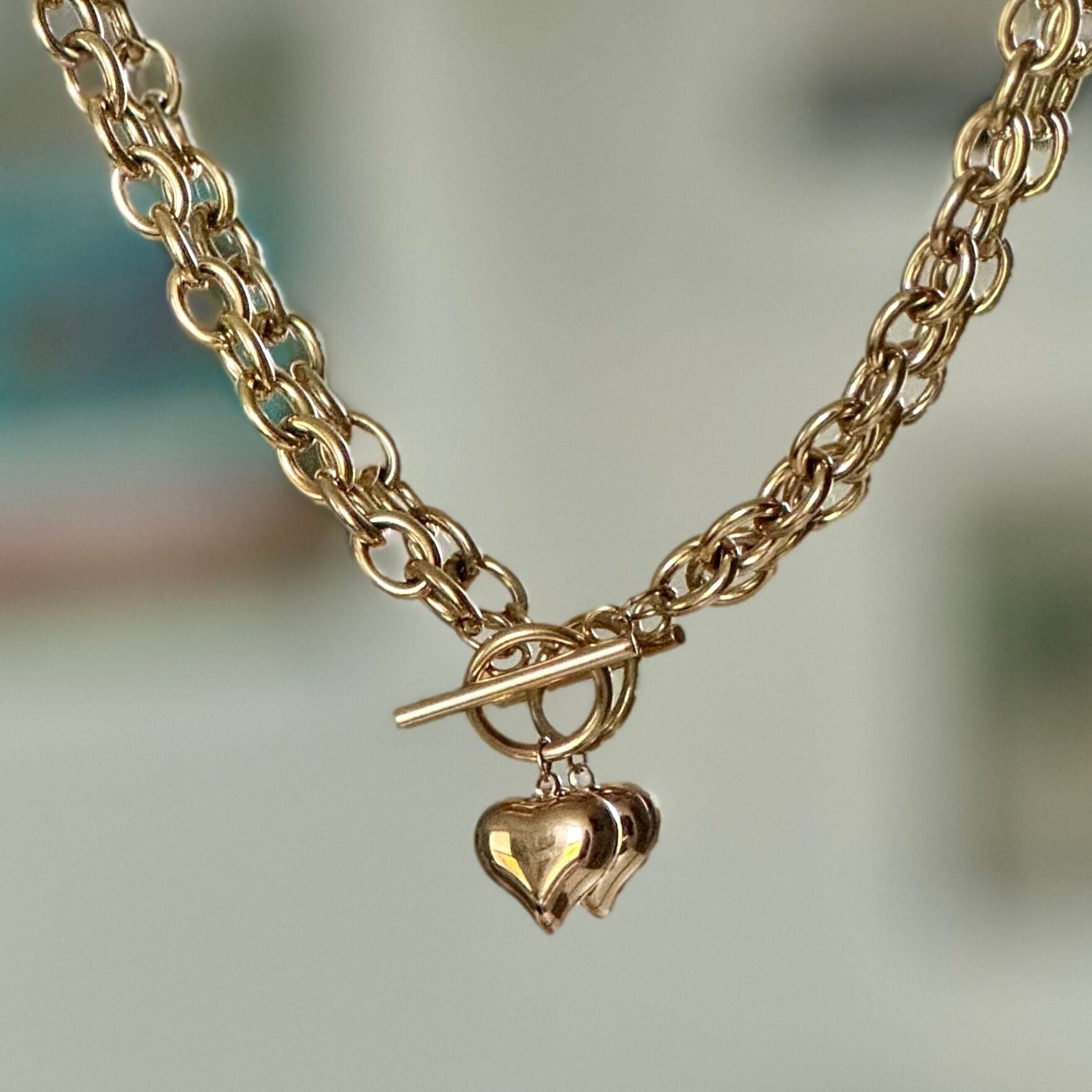 Heart Toggle Necklace