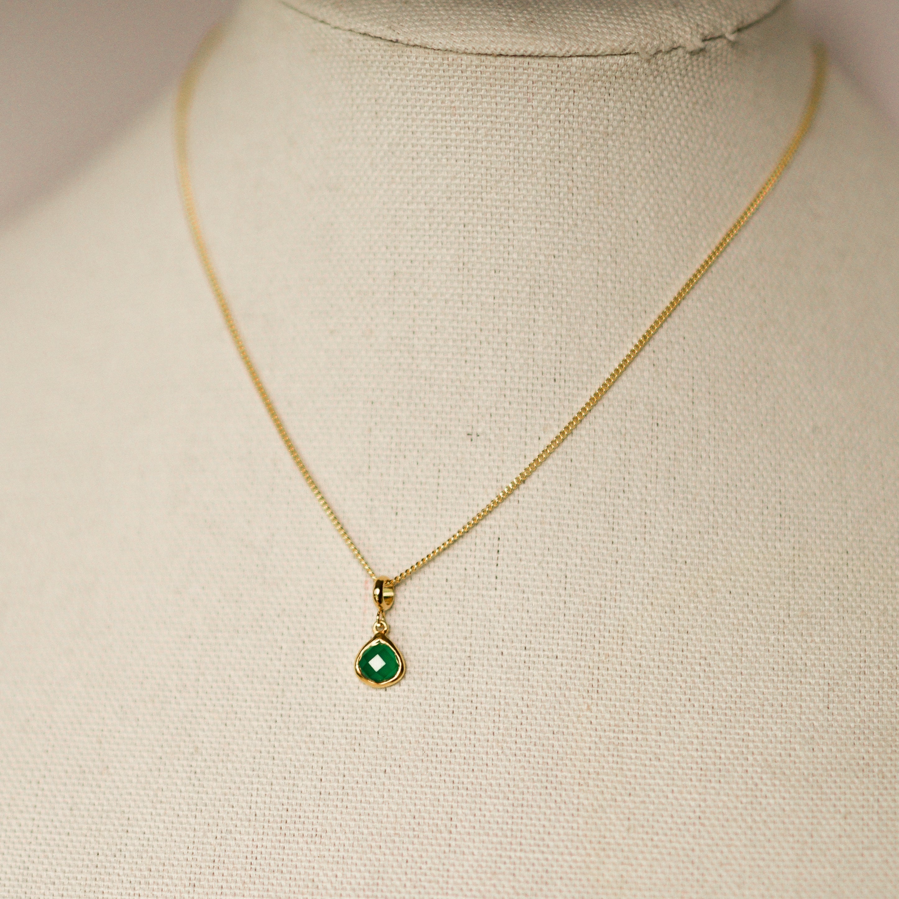 Green Onyx Drop