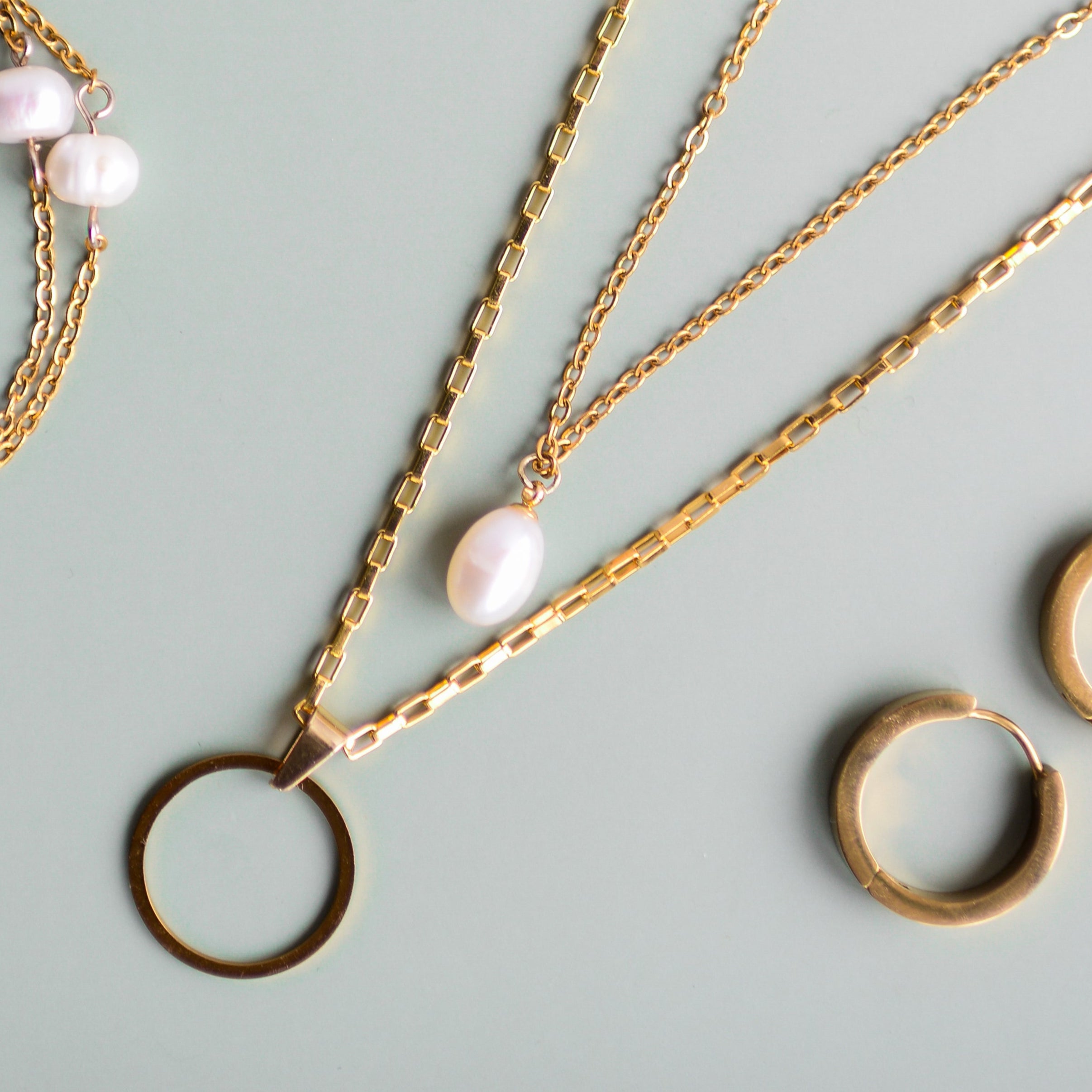 Open Circle Necklace