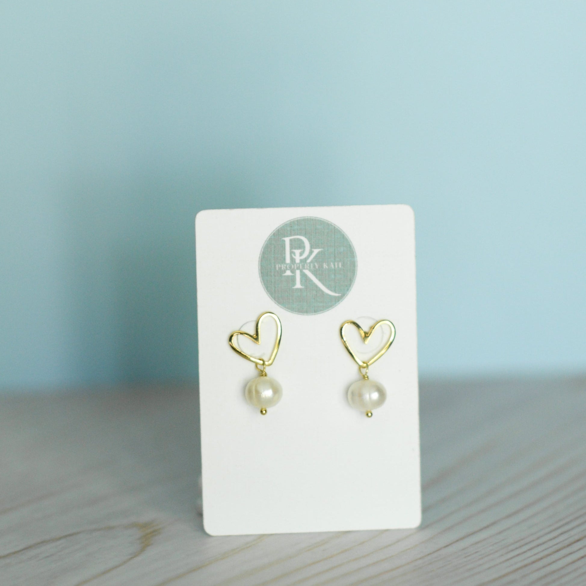 Open Heart Earrings