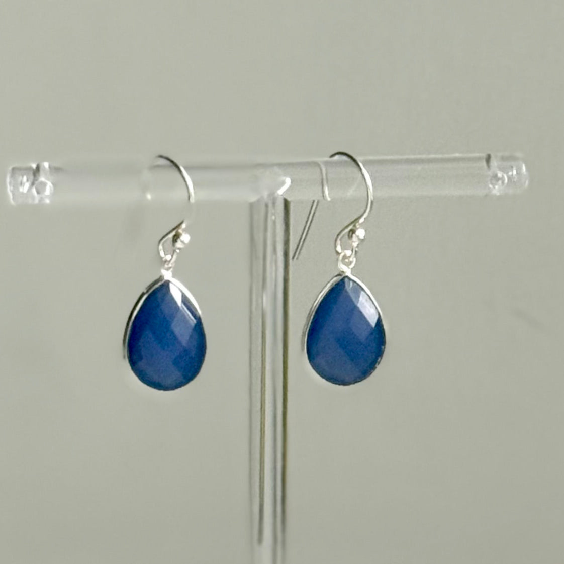 Cobalt Drop Earring