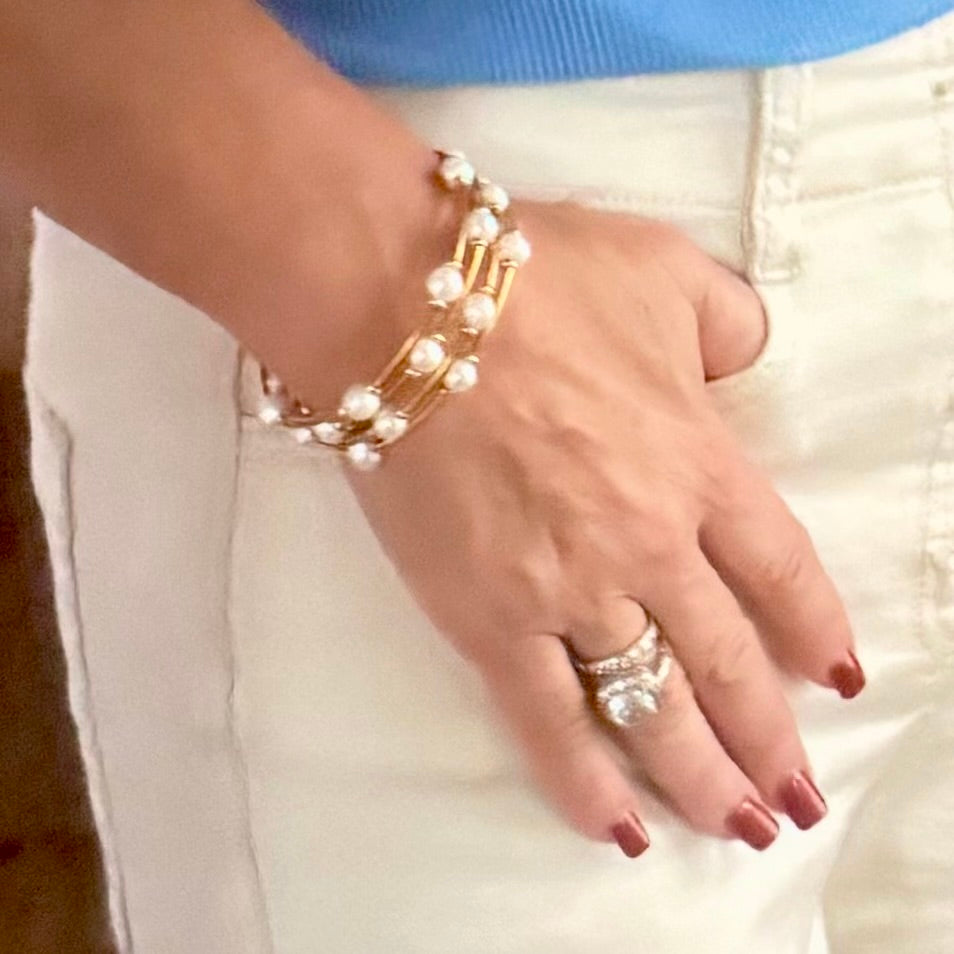 Pearl Wrap Bracelet